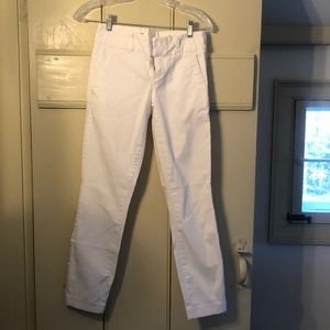 White Jcrew Andie Chino Size 0